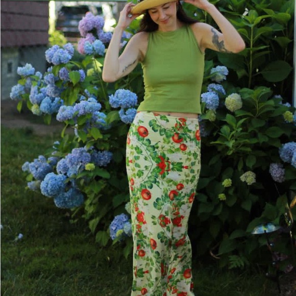 Tomato Girl Summer Maxi Skirt - Picture 4 of 5